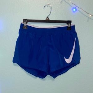 Women’s Blue Nike Running Shorts